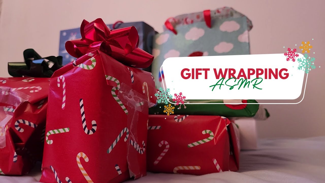 [ASMR] Wrap Presents With Me 🎁✨