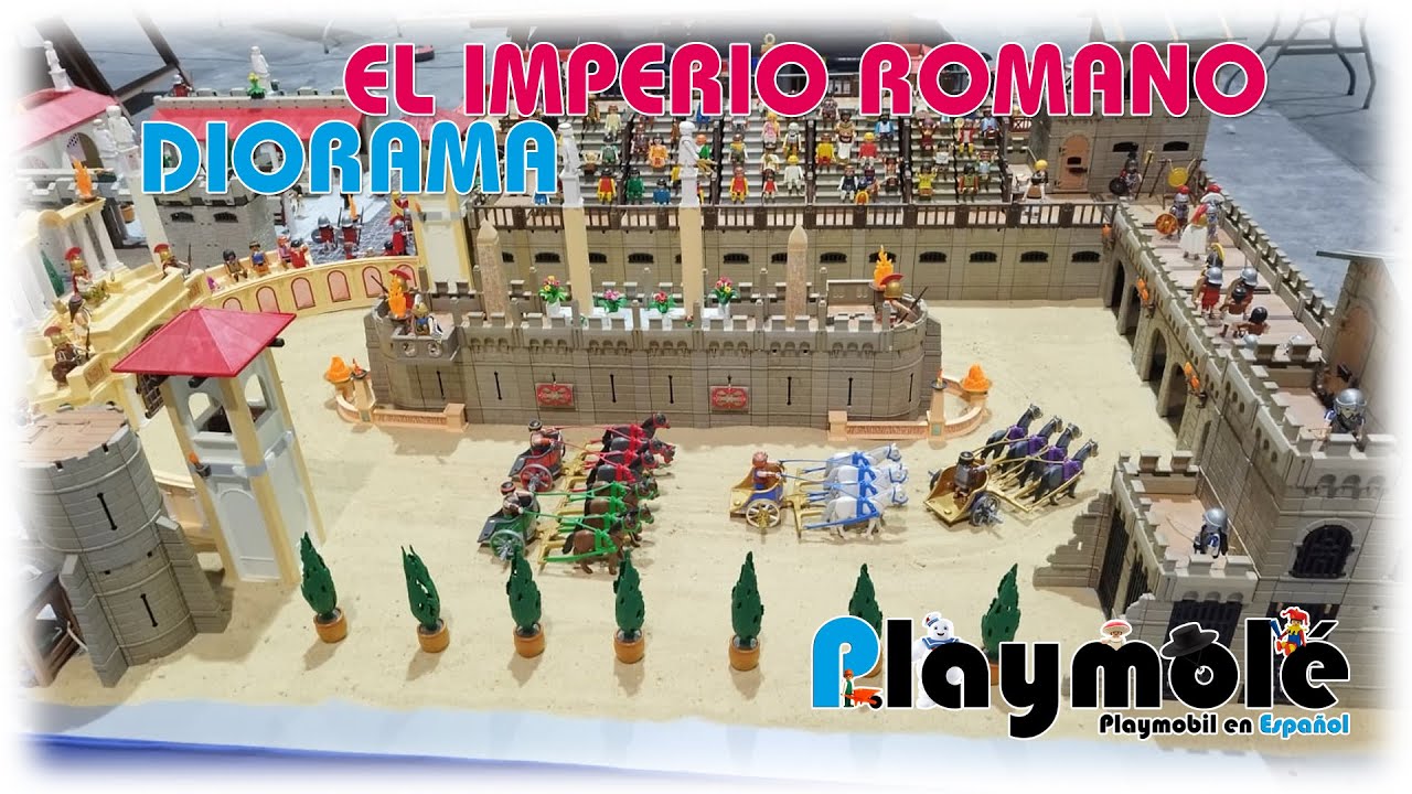 DIORAMA IMPERIO ROMANO PLAYMOBIL ALCALA 2025