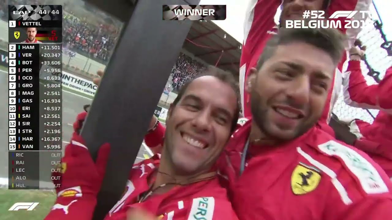 All wins of Sebastian Vettel