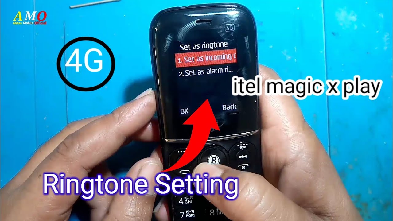 itell Magic X play ringtone setting / itel MxPlay ringtone setting / itel 4G keypad ringtone setting