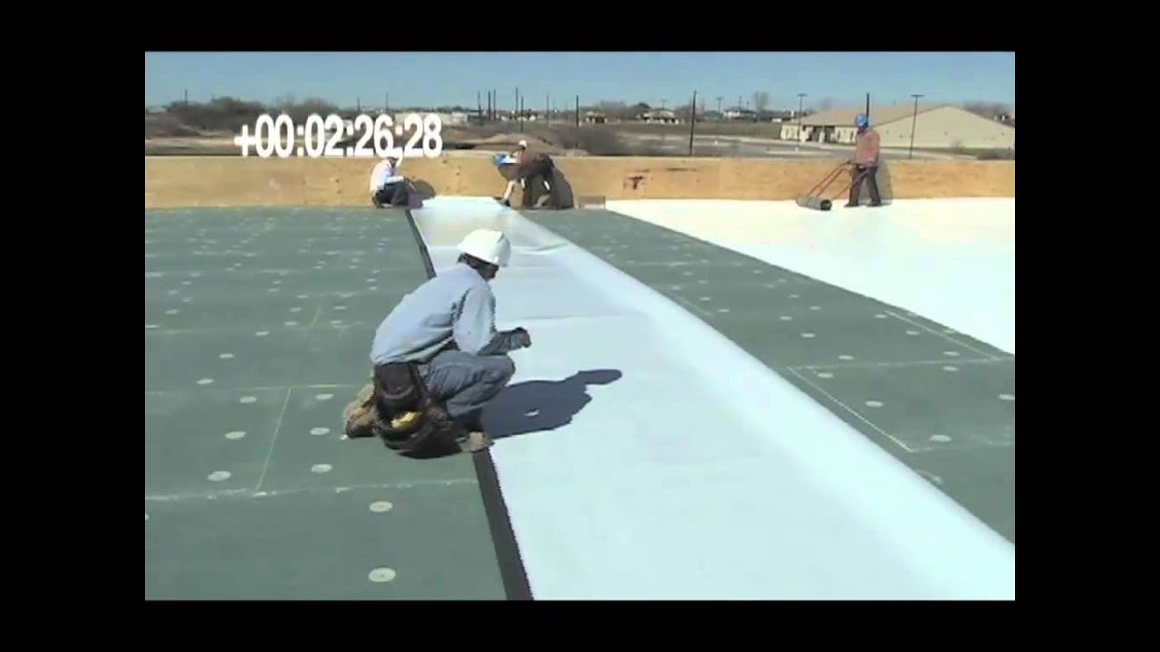 SAT (Self Adhering Technology) TPO Roofing System