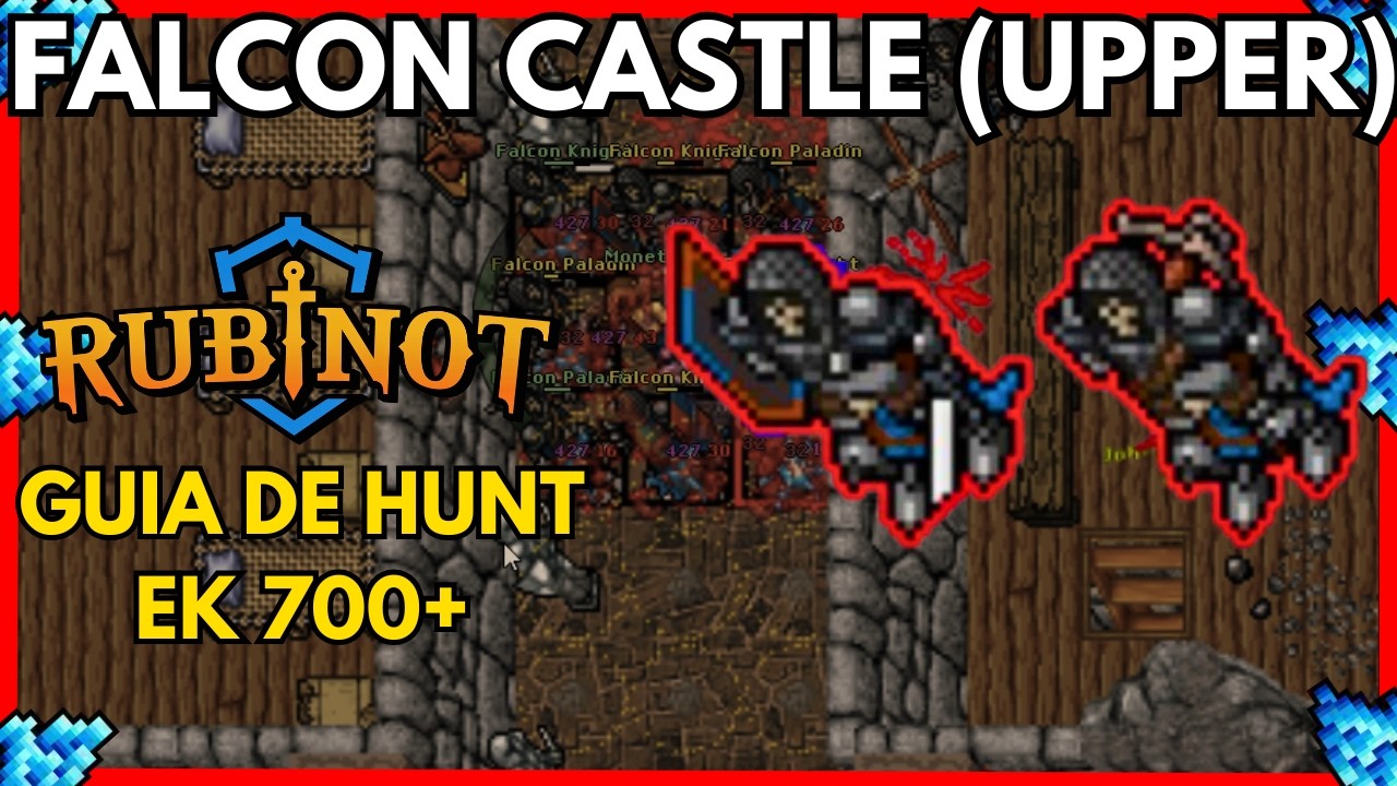 [RUBINOT] EK 1062 | FALCON CASTLE (UPPER) 5.7KK/H RAW + 3.4KK PROFIT