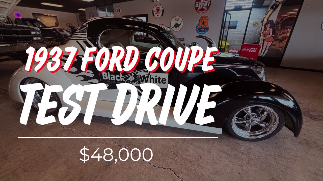 1937 Ford Coupe Test Drive