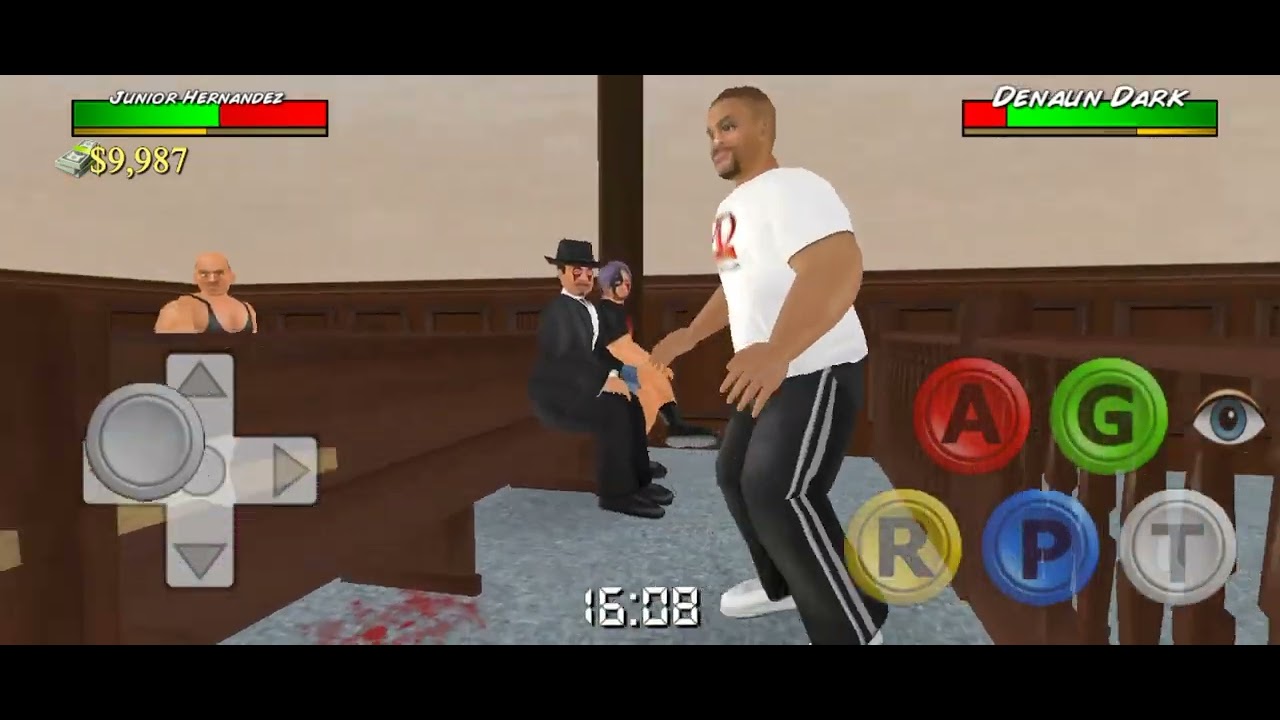 Omg my own manager betrayed me in wrestling empire #wrestlingempire #gameplay #fypage #fy #fypシ 