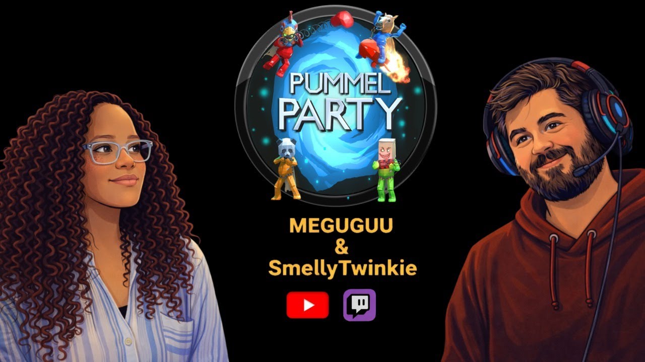 Pummel Party Game Night #2 - MEGUGUU & SmellyTwinkie LIVE