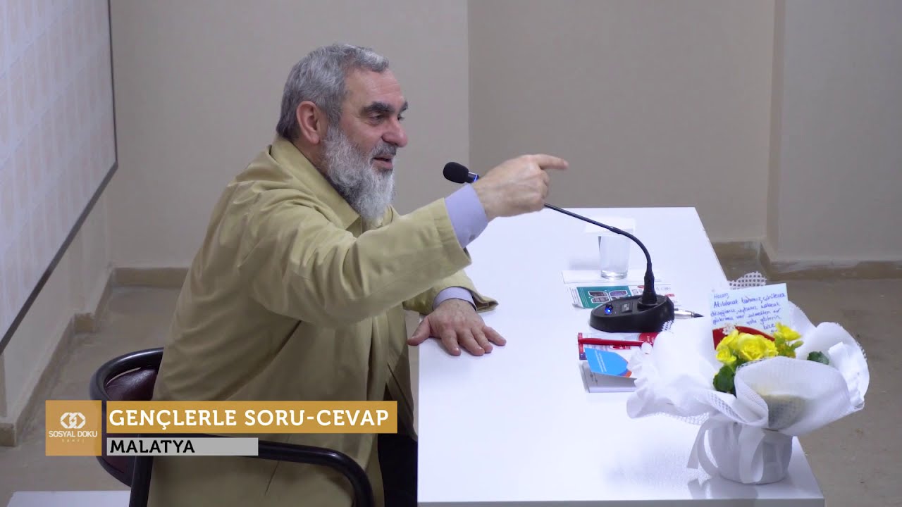 Hadis İnkarcısına Şu Zor (!) Soruyu Sordum | Gençlerle Soru-Cevap | Malatya | Nureddin Yıldız