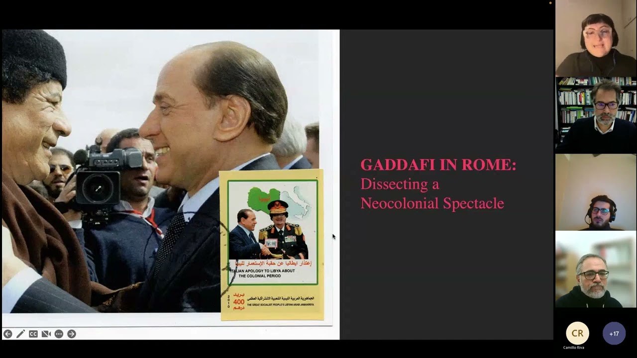 &lsquo;Italy-Libya: from Genocide to&nbsp;Diplomatic &ldquo;Friendship&rdquo;&rsquo;: talk on 25.01.23 by Alessandra&nbsp;Ferrini