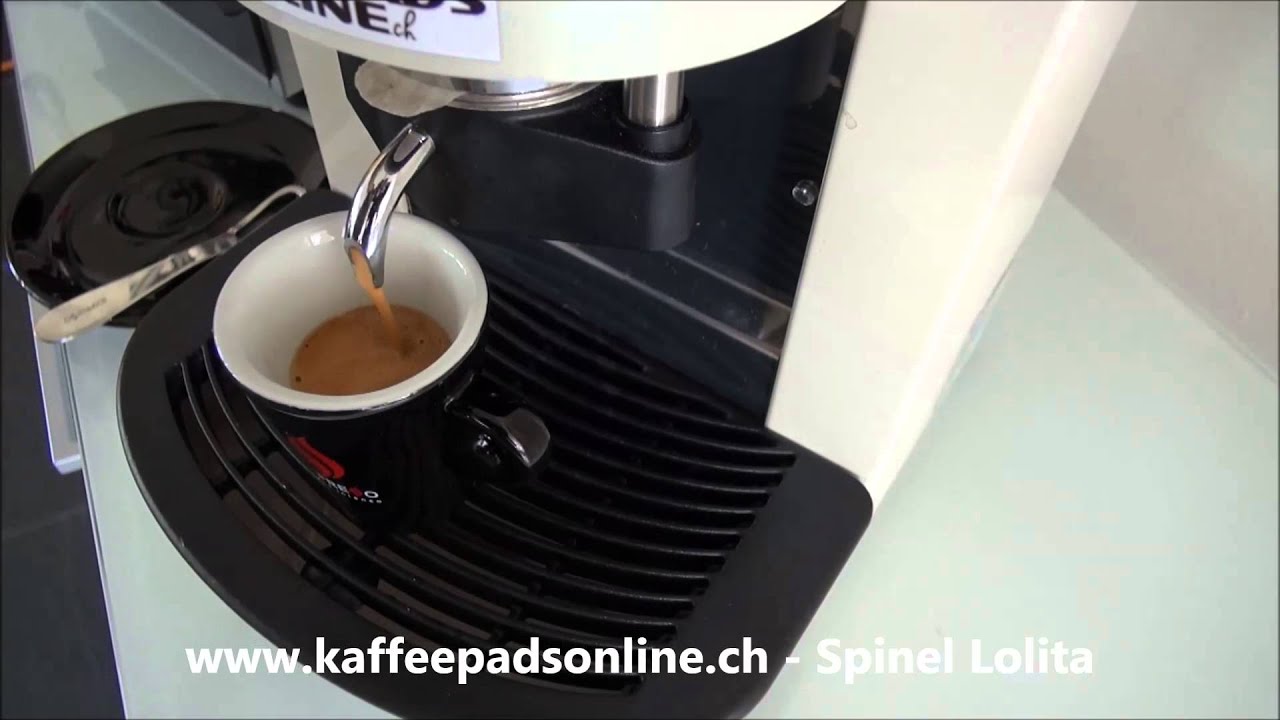 Spinel Lolita - Kaffeemaschine - Espressomaschine - Kaffeepads E.S.E - Kaffeepadsonline ch