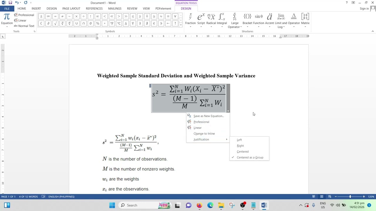 Microsoft Equation