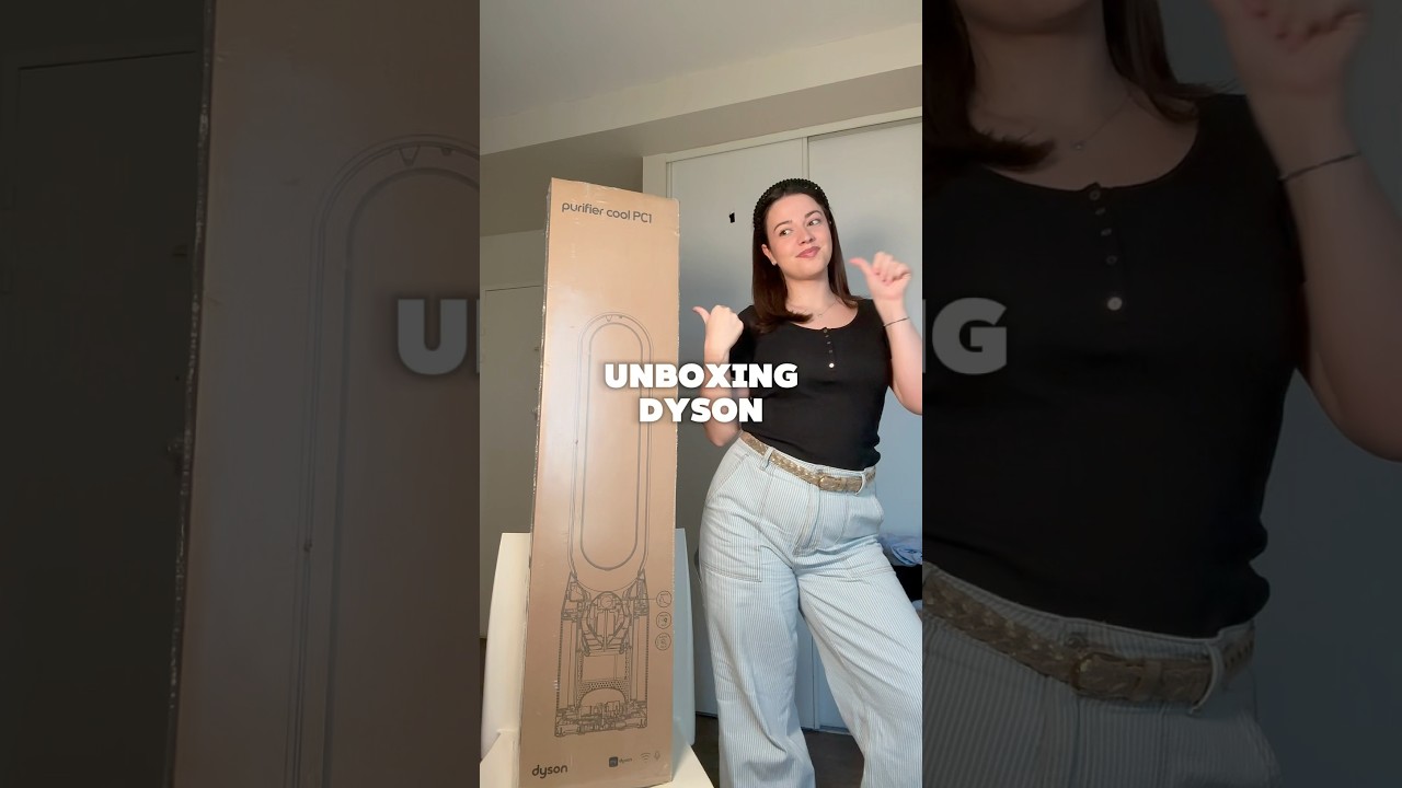 Unboxing Purifier Cool PC1 @dyson        #dyson #ventilateur #shortvideo #tiktok #pourtoi #funny