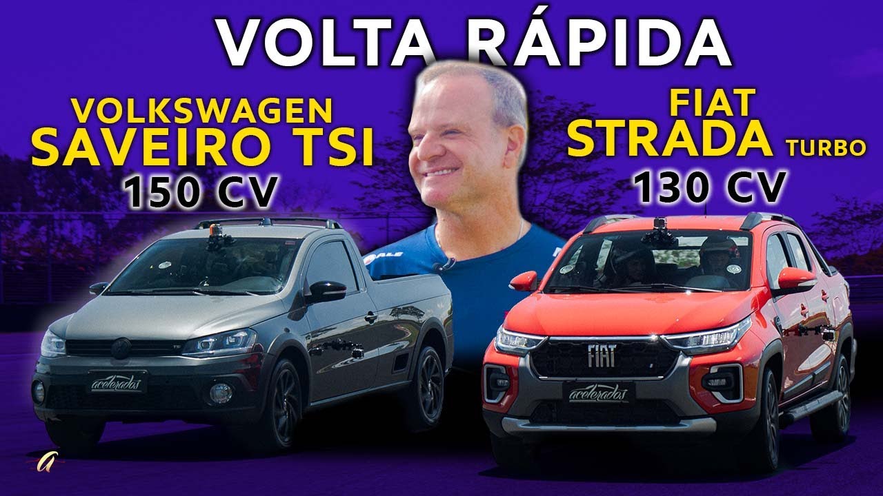 STRADA TURBO x SAVEIRO TURBO COM 1.0 TSI STAGE 1 DE 150 CV (a Saveiro que a VW não fez) NA VR!