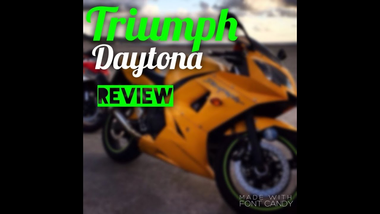 Triumph Daytona 600 review