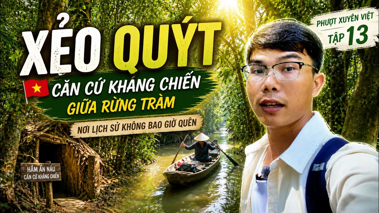 Trải Nghiệm Xẻo Quýt – Lần Đầu Đi Xuồng | Phượt Xuyên Việt #13