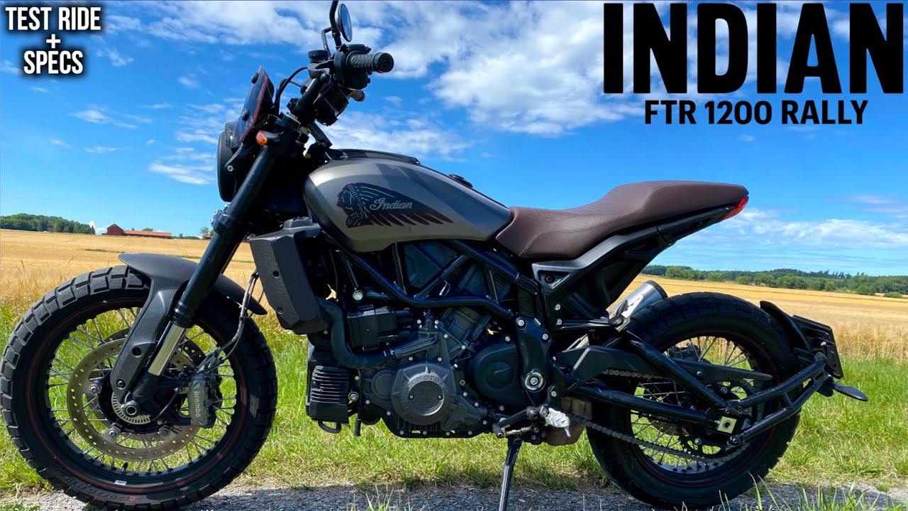 Тест-драйв Indian FTR 1200 Rally и его характеристики