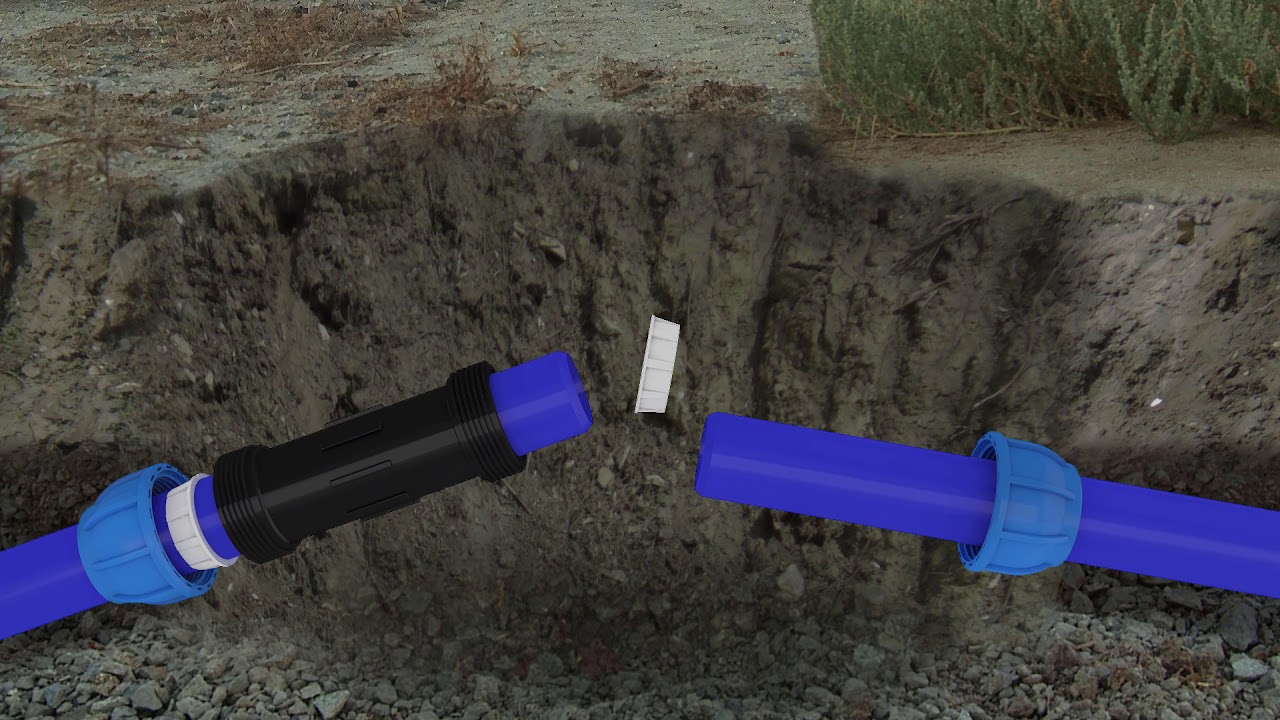 How to repair a defective pipe PP Slide Coupling