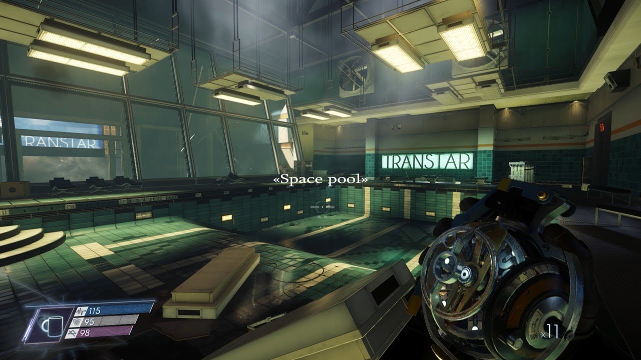 «Space pool» Ambient music from Prey (2017)