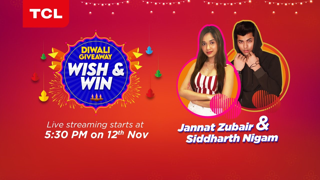 TCL #YouBuyWePay Wish & Win with Jannat Zubair & Siddharth Nigam