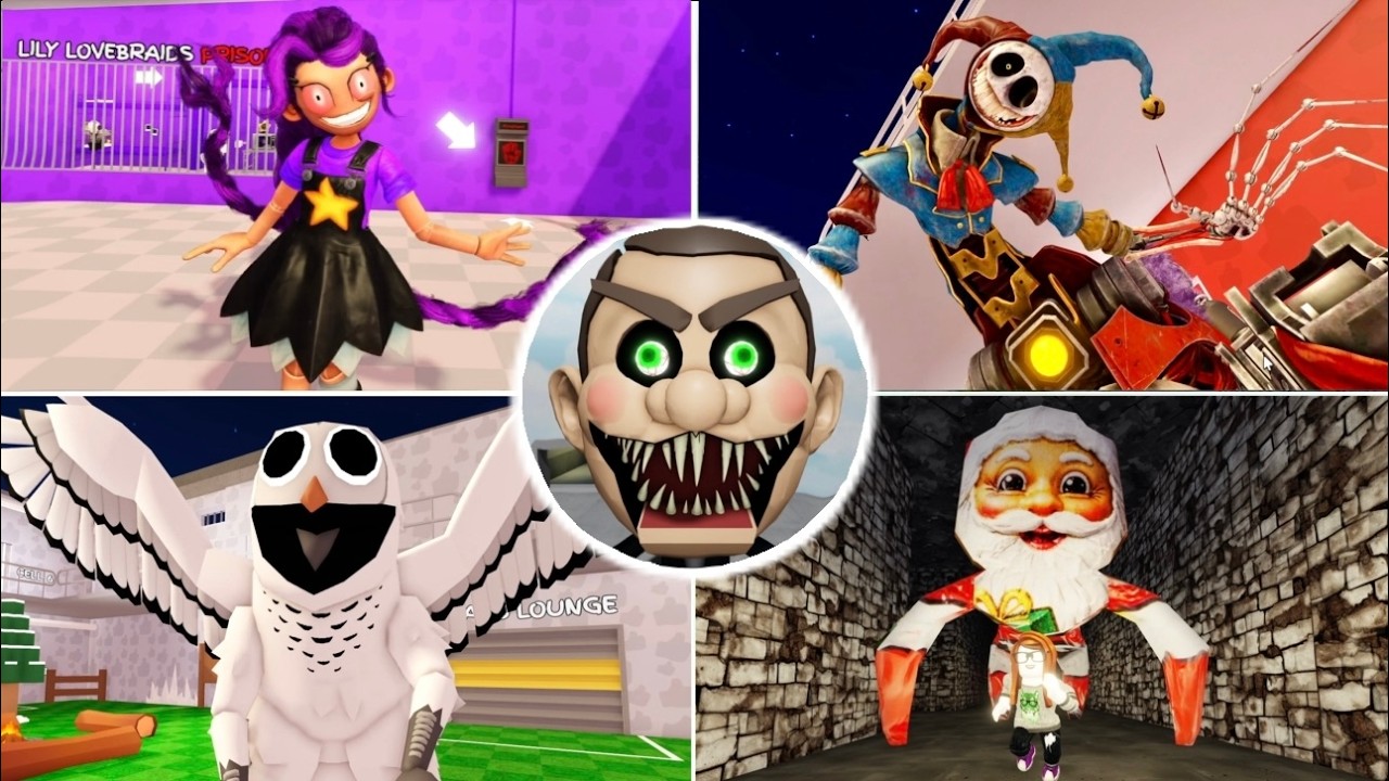 Roblox Jumpscares! In All PlatinumFalls Scary Obby | Ariko Roblox