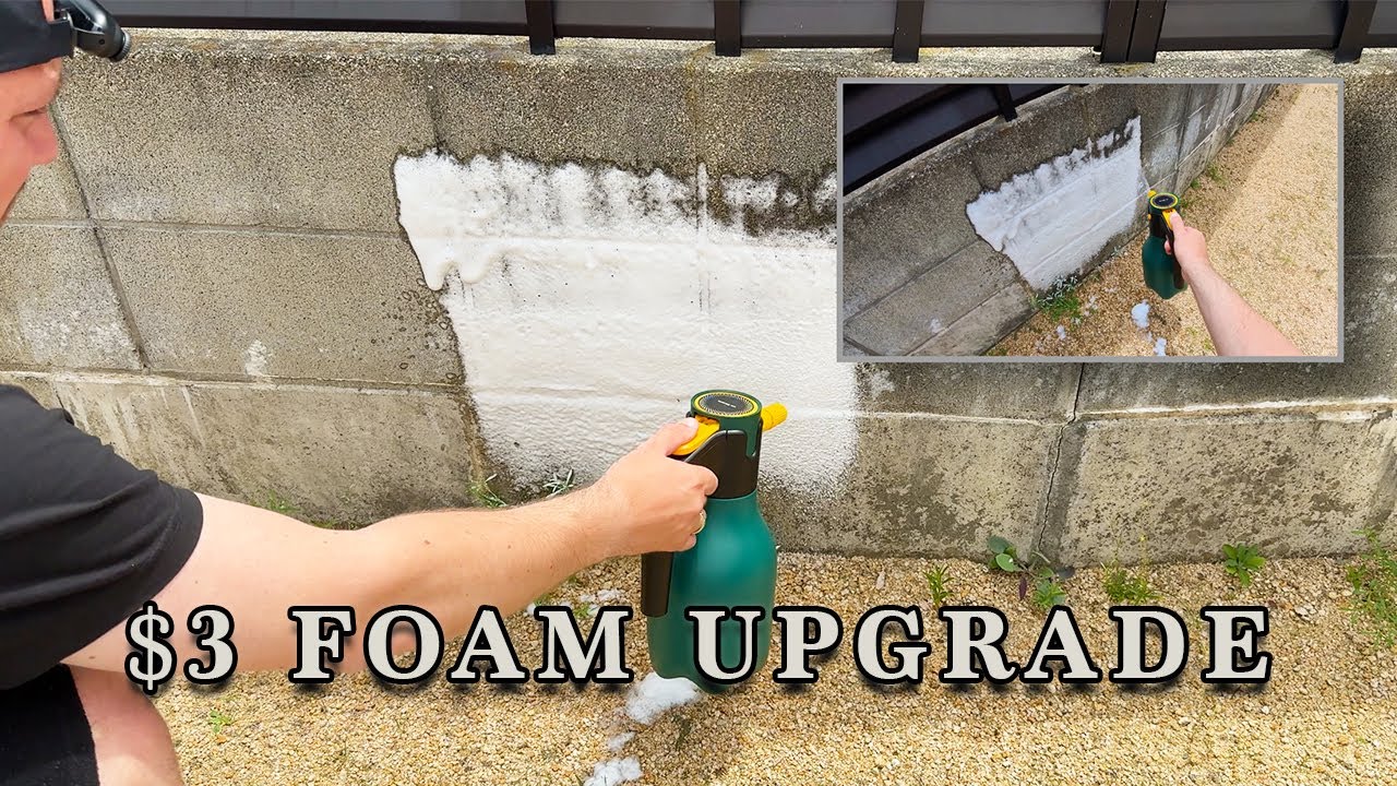 $3 Mod for AliExpress Electric Foam Sprayer. Thicker Suds in 5 Minutes!