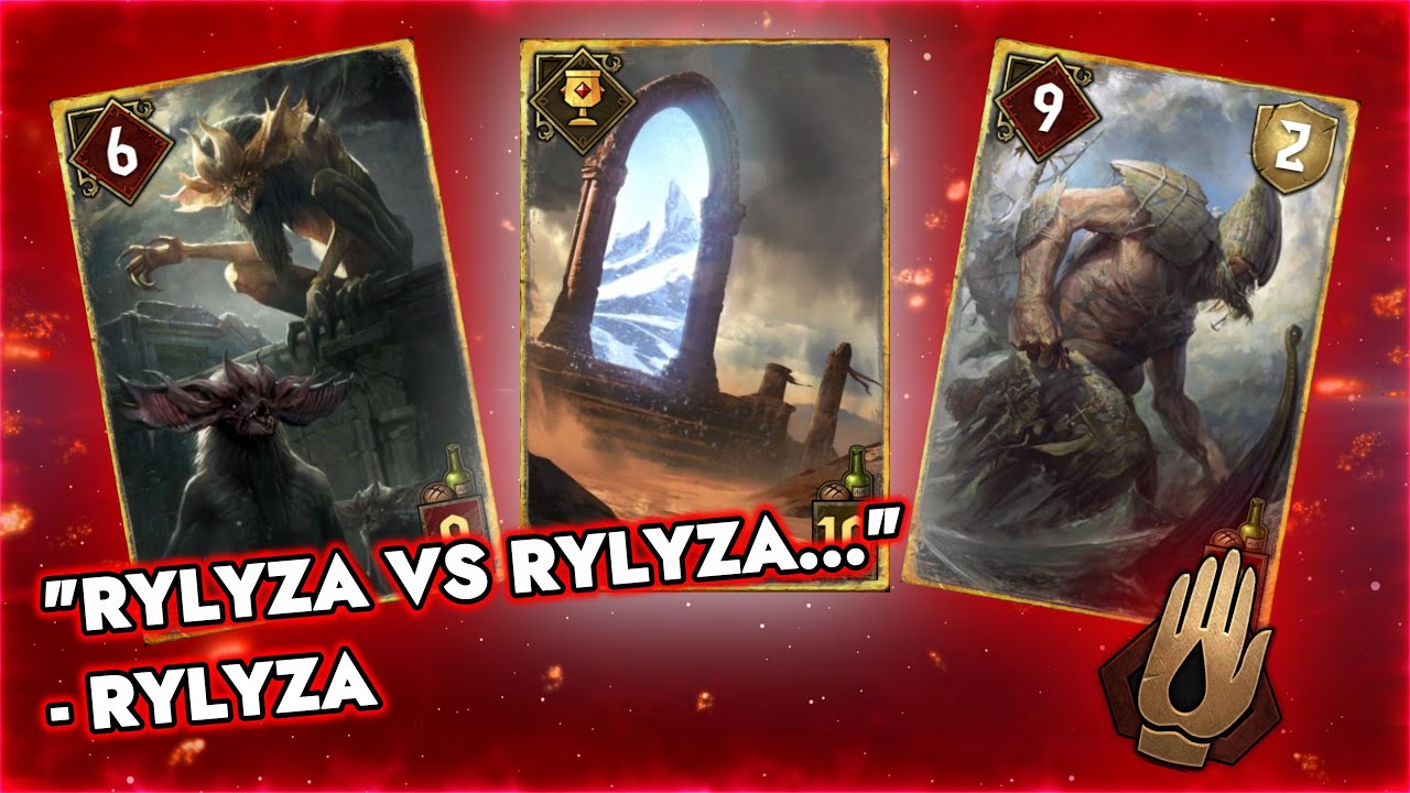 GWENT - RANK 3 TO 2 ! LEGENDARY DECK VS LEGENDARY DECK !