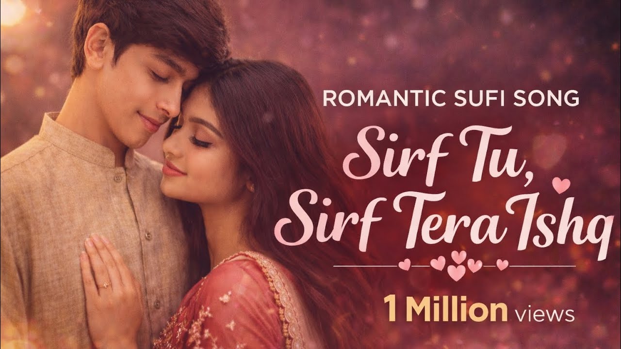 Sirf Tu, Sirf Tera Ishq 💕 | Romantic Sufi Love Song 2026 | Heart-Touching Couple Melody