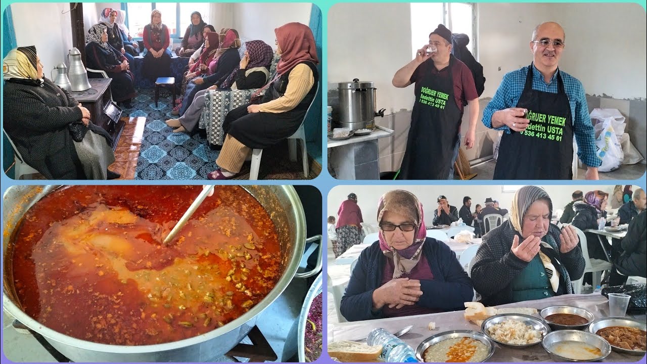 UŞAK/ OVACIK/ KÖYÜNDE/ KÖY/ DÜĞÜNE/ESKİ /(usul doğal) KÖY DÜĞÜNÜ BANAZIN meşhur yemekleri