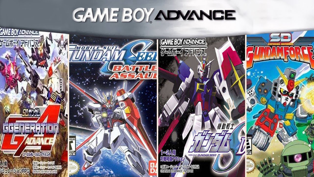 Gundam Games for GBA