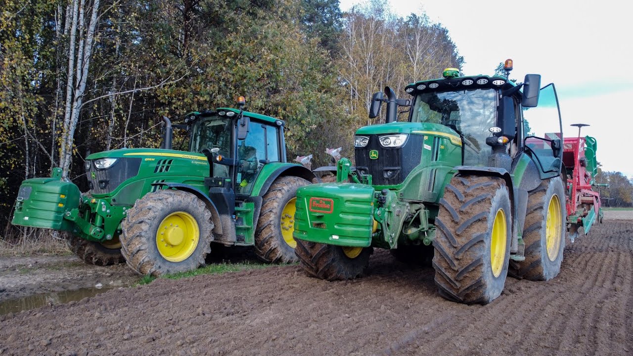☆ Mocna Akcja Na 2 Jelenie W GR Chibowski! ☆ Orka & Siew Pszenicy ☆ John Deere 6R250 & 6155M ☆