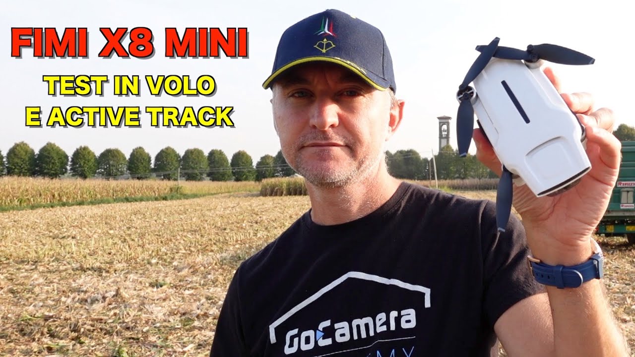 FIMI X8 MINI TEST IN VOLO E ACTIVE TRACK
