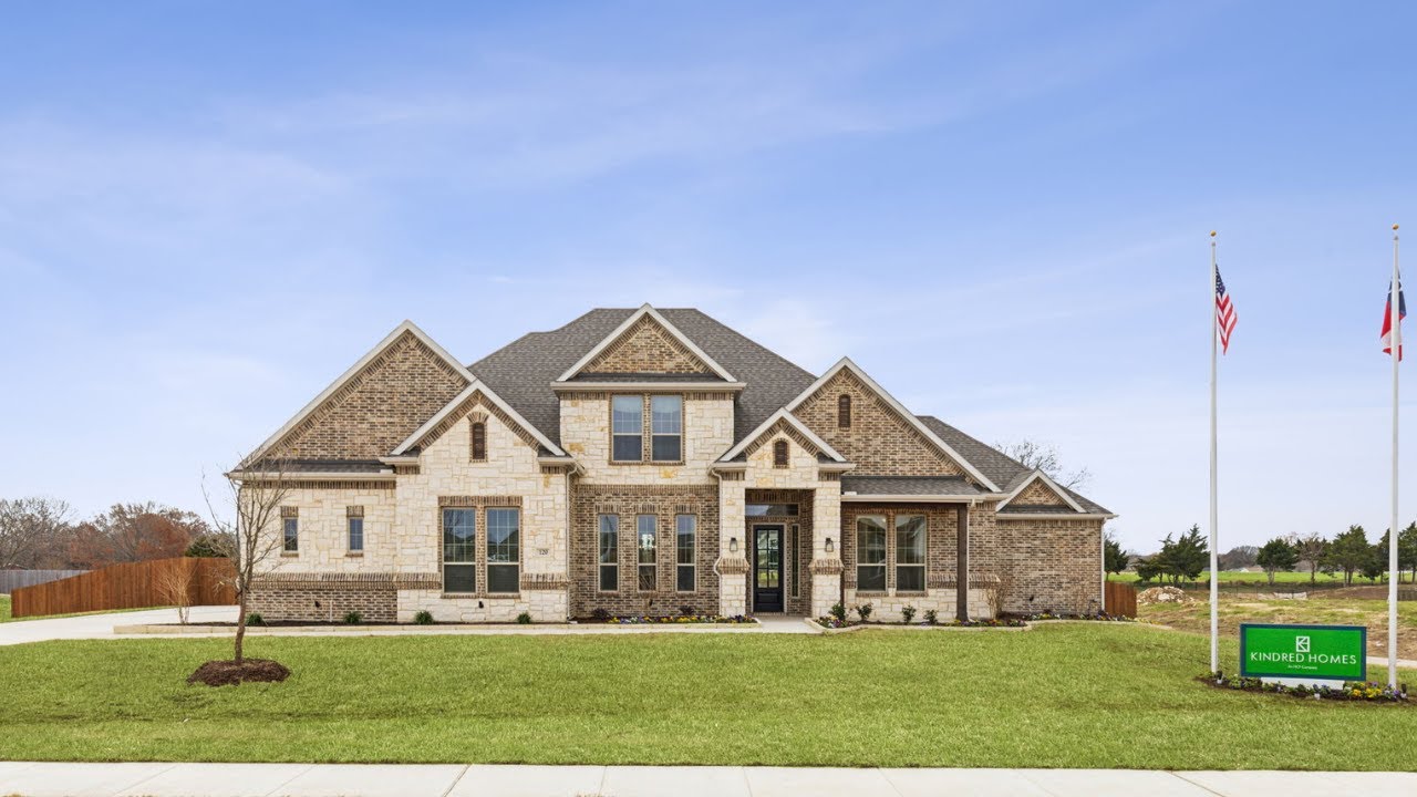 Hampton Park Estates by Kindred Homes | Reid Floor Plan Walkthrough | New Homes in Glenn Heights