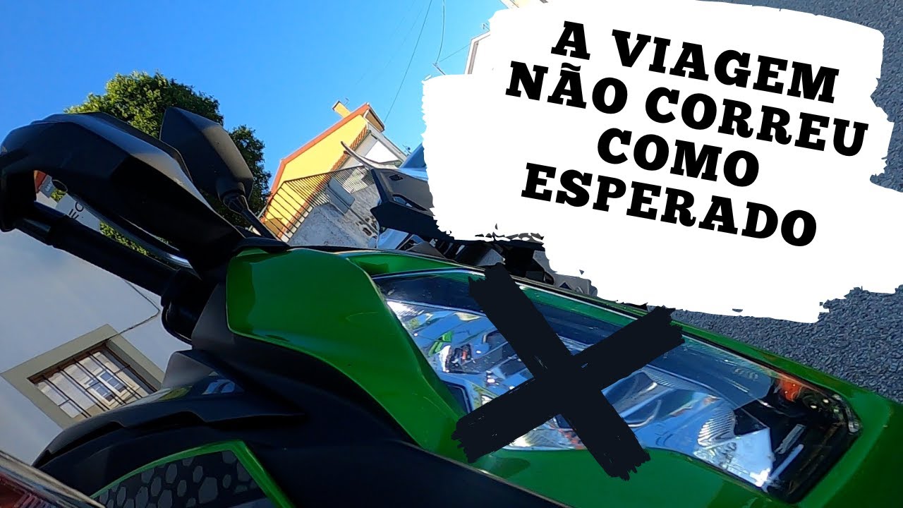 Não acredito que isto aconteceu - Viagem de dois dias numa Kawasaki Versys 650