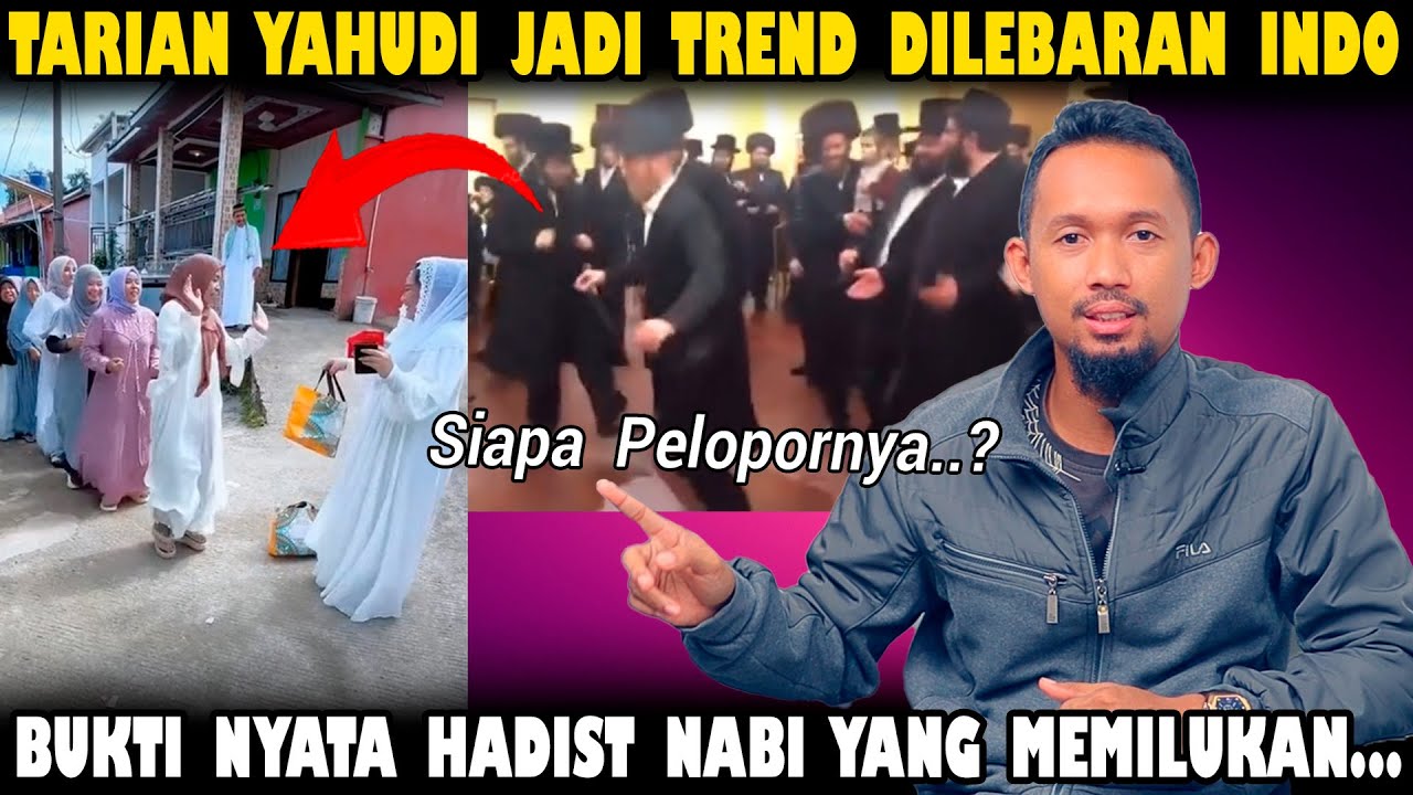 Innalillahi..!! Terbongkar Tarian Yahudi Jadi Trend Sontoloyo Di Indo..?!  Moment Lebaran Pula..