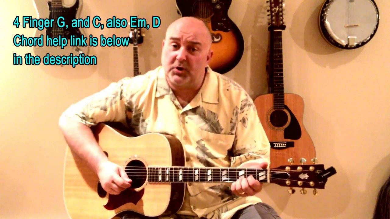 How to Play Learn To Be Still - Eagles (cover) - Easy 4 Chord Tune