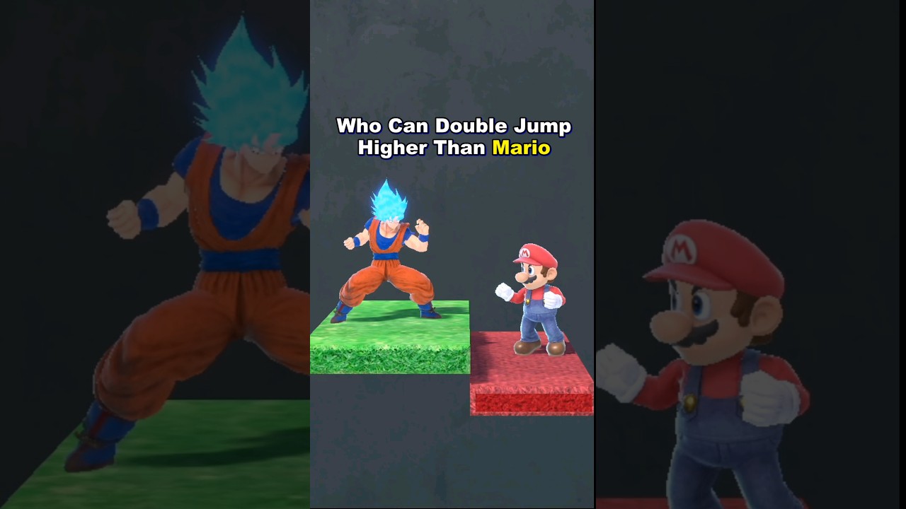 Who Can Double Jump Higher Than Mario? (Custom Mods)