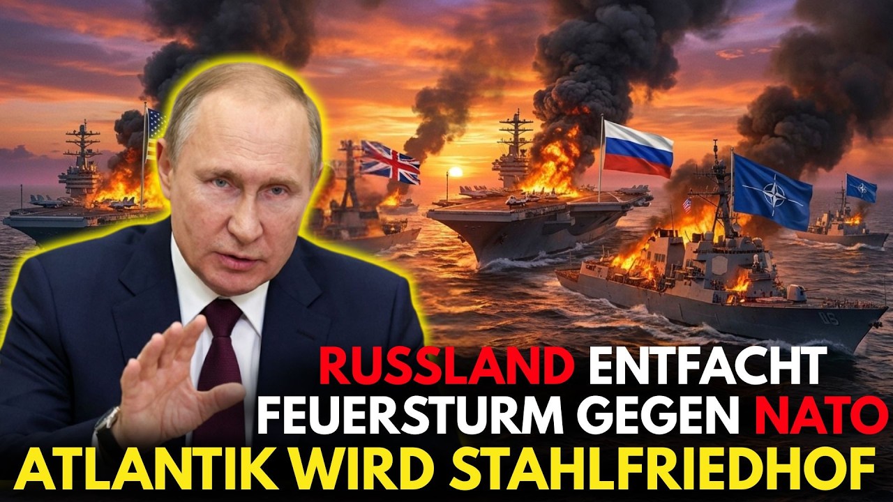 Russland entfacht Feuersturm gegen NATO, Atlantik wird Stahlfriedhof