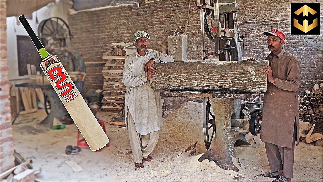 How Cricket Bat are Made in Factory Process