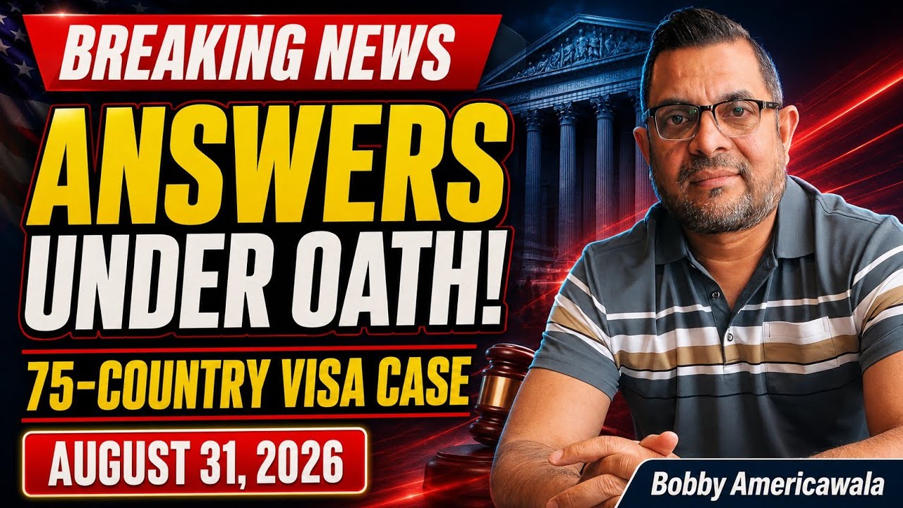 BREAKING NEWS: Judge Orders State Department to Answer in 75-Country Visa pauseCl | August 31, 2026