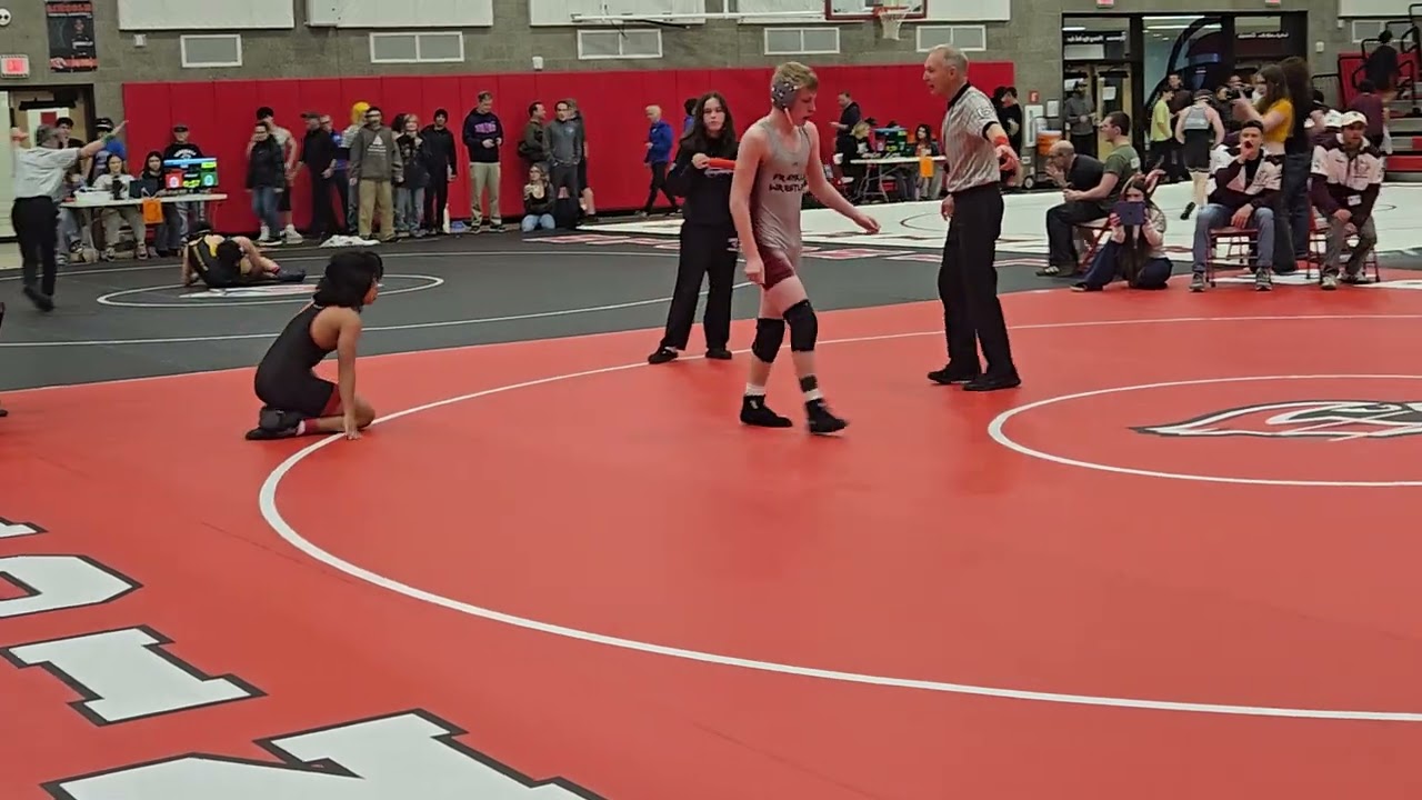 OSAA 6A PIL Districts  - Archer Welch (Franklin) vs Yemi Romero (McDaniel) 126 LBS - Feb 20, 2026 