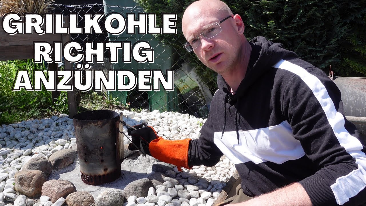 🔥Grillkohle richtig anz&uuml;nden - Burning Bj&ouml;rn 🔥