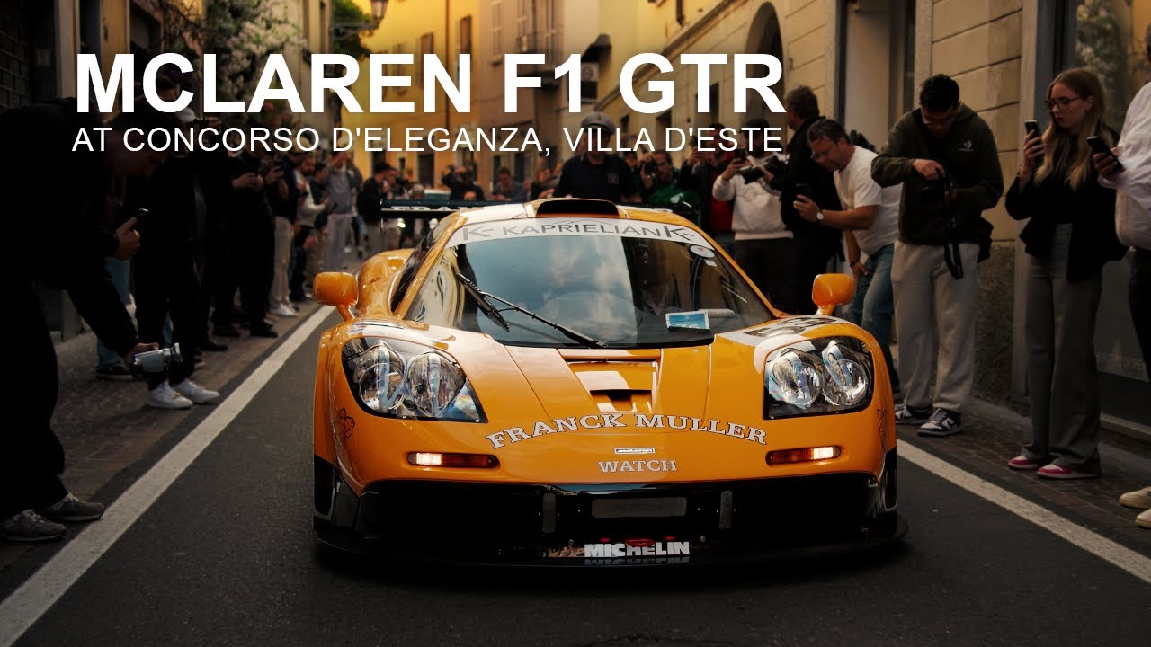 McLaren F1 GTR на вилле д’Эсте: взгляд из-за кулис Concorso d’Eleganza