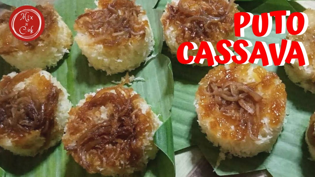 Putong Balinghoy | PutoCassava | Mix N Cook