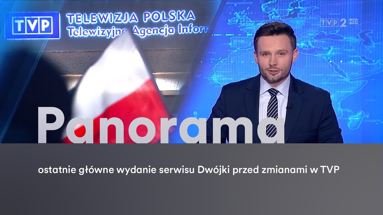Ostatnie główne wydanie Panoramy przed zmianami w mediach publicznych (19.12.2023)