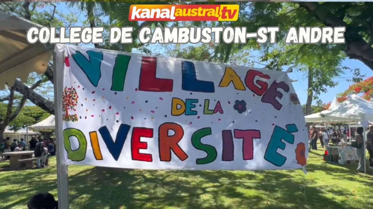 VILLAGE DE LA DIVERSITE 2024 au collège de CAMBUSTON - ST ANDRE - Ile de la REUNION