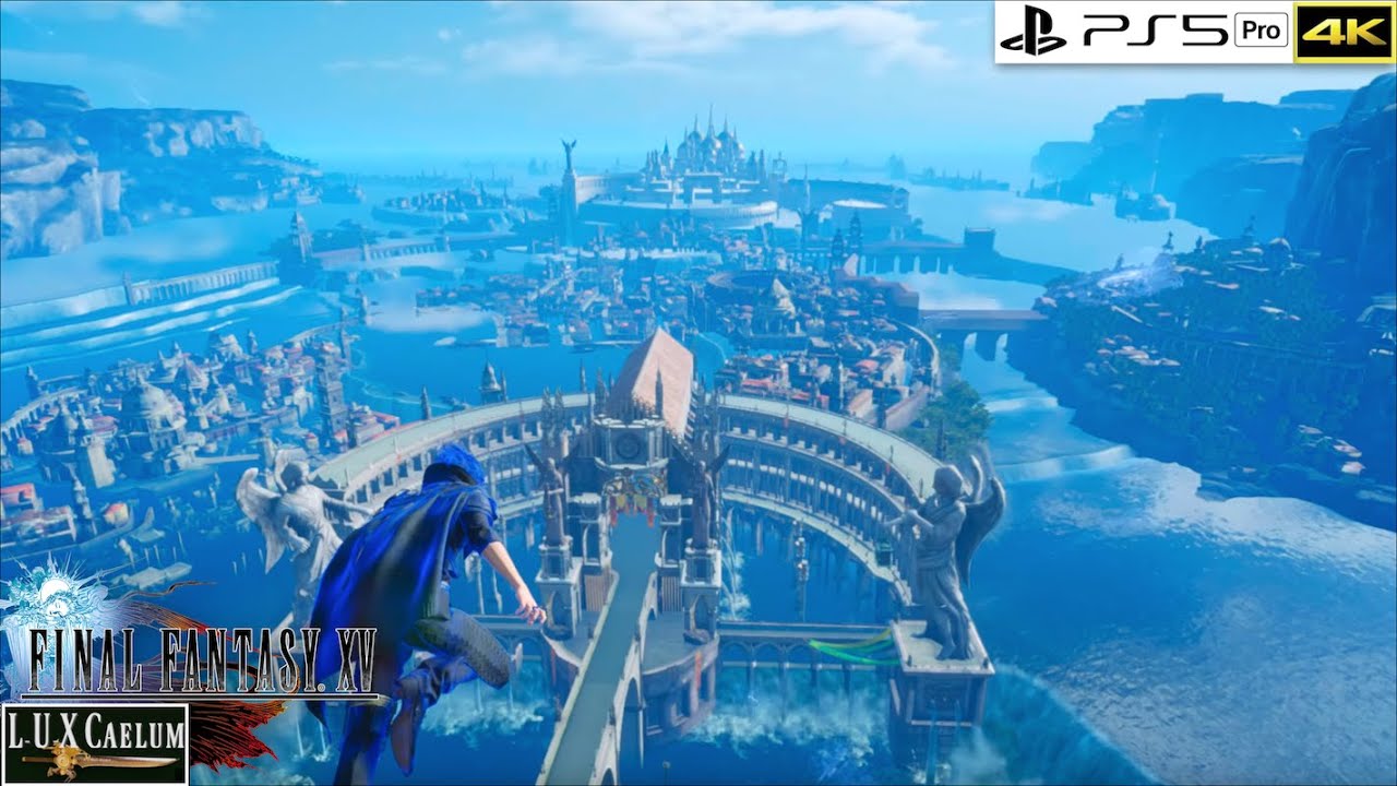 Altissia FFXV -- PS5 Pro MAP BREAK -- 4k #ffxv #finalfantasyxv #finalfantasy
