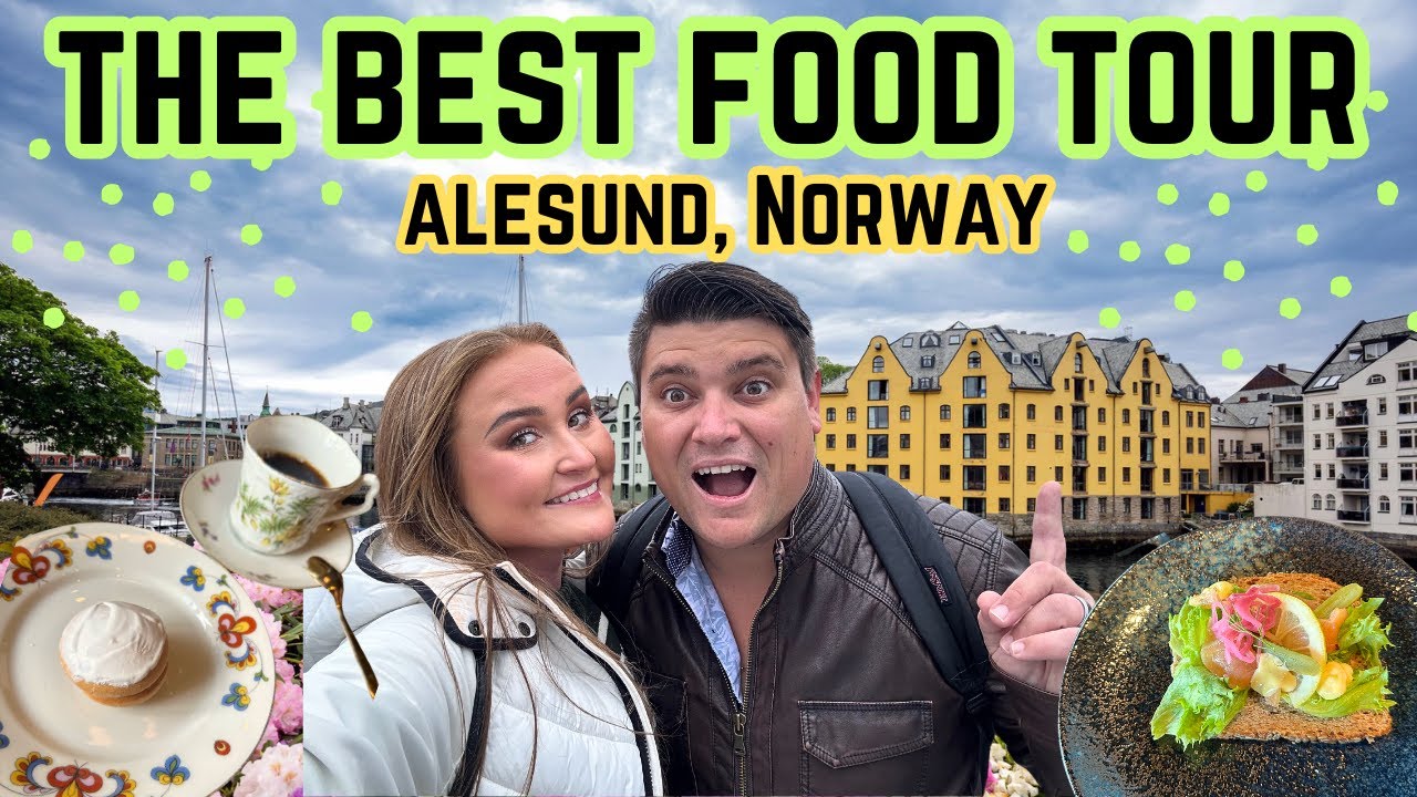 Doing The BEST Food Tour in Norway | Touring Norways Most BEAUTIFUL City - Alesund | NCL Prima Day 7
