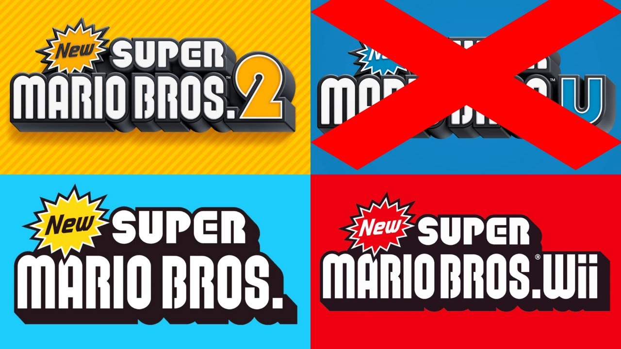 New Super Mario Bros. Series Athletic Theme but every bah changes the game