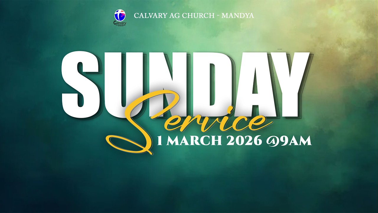 🔴🅻🅸🆅🅴 -  | Welcome to Our Sunday service | 01-03-2026 | 9:00 AM