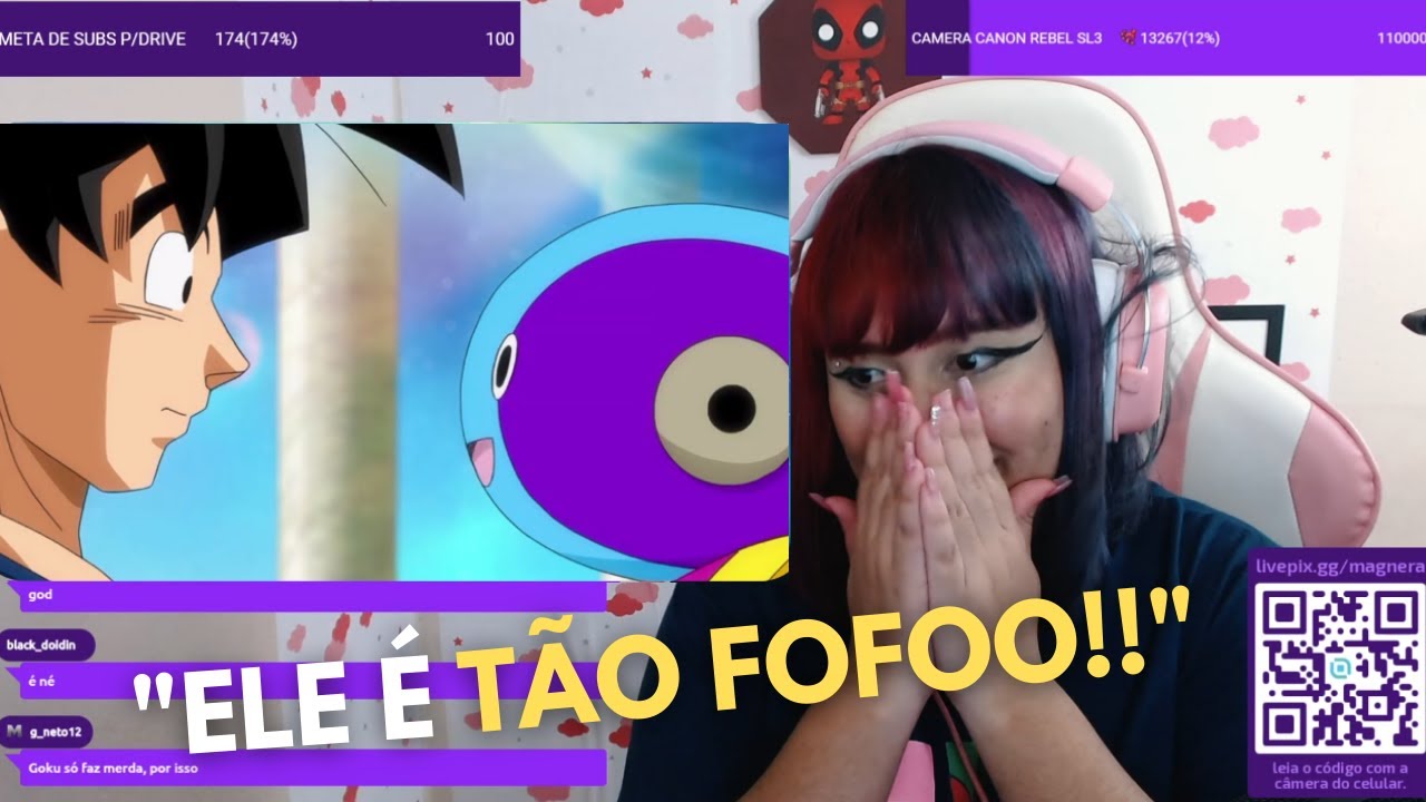 GOKU VISITANDO O ZENO SAMA
