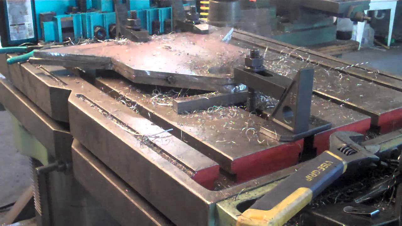 2 1/16 annular cutter through 2 stacked pieces of 1/2 plate steel .