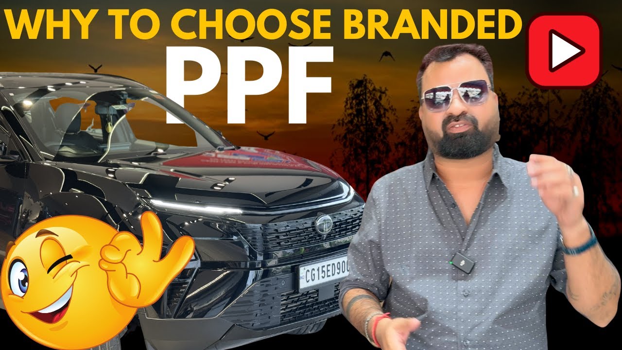 Paint protection Film in Raipur applied in Tata harrier : Cars 360 Raipur